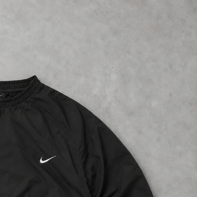 Nike Trousers Black Sweatshirt Rare (L)