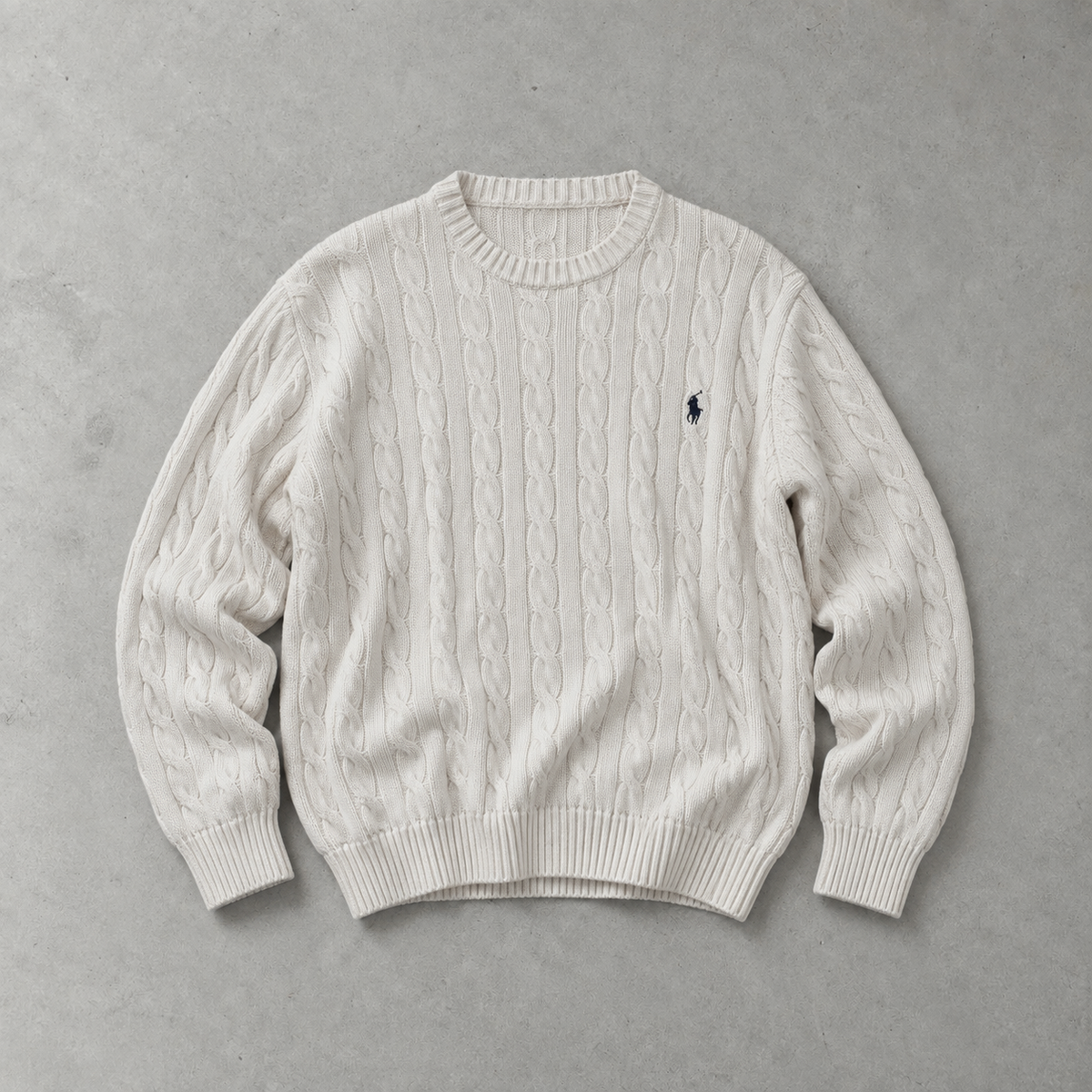 Ralph Lauren Sweater Weiß Rare (L)
