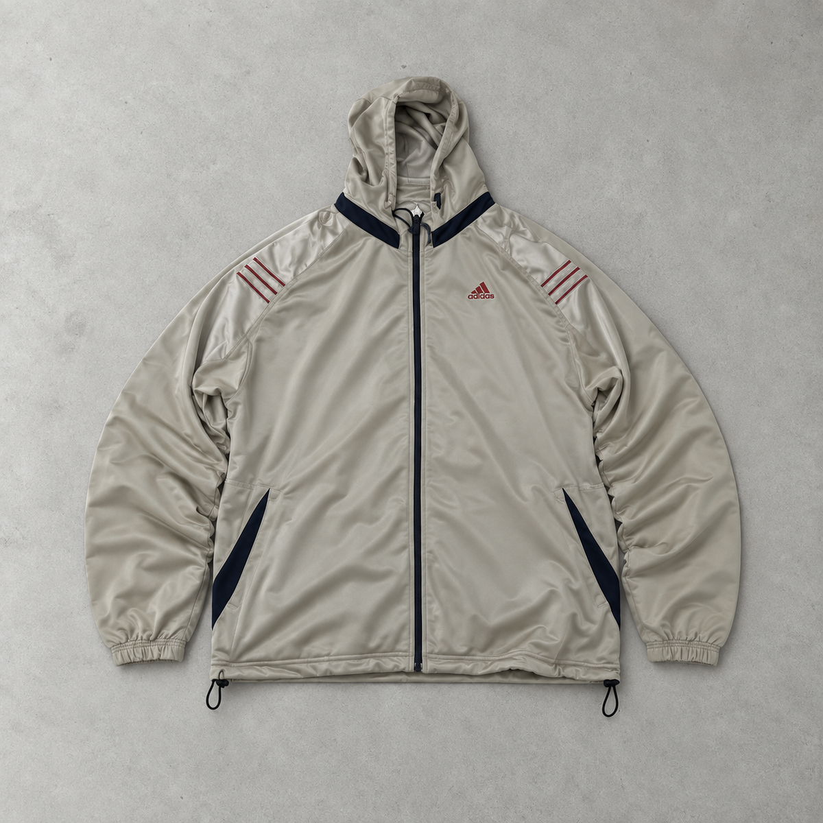 adidas Jacket Beige, Grau Rare (XL)