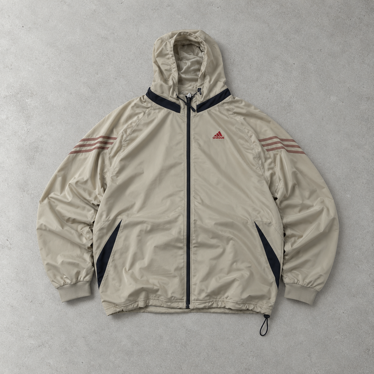 adidas Jacket Beige, Grau Rare (XL)