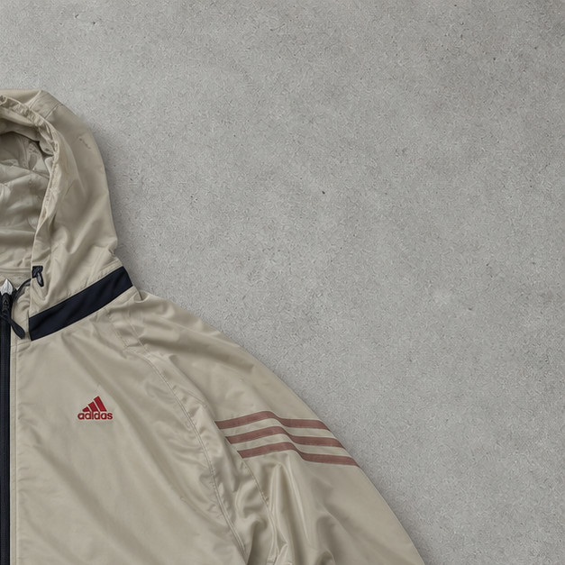 adidas Jacket Beige, Grau Rare (XL)