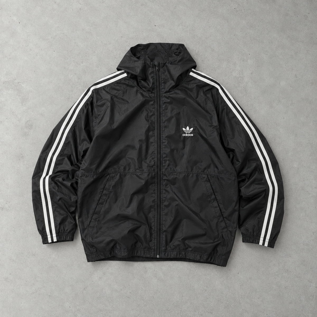 Adidas Jacket Black / White Rare (L)