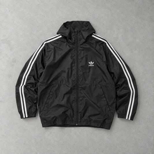Adidas Jacke Schwarz / Weiß Rar (L)