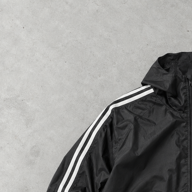 Adidas Jacket Black / White Rare (L)