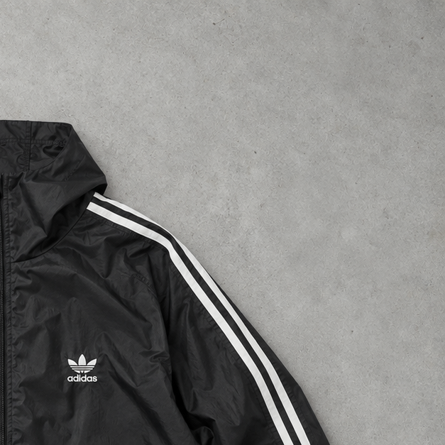 Adidas Jacket Black / White Rare (L)