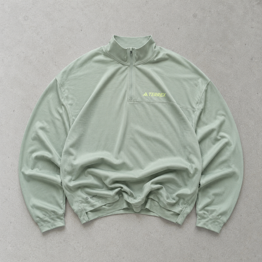 Adidas Streetwear Piece Mintgrün Limited (L) Stitched Logo