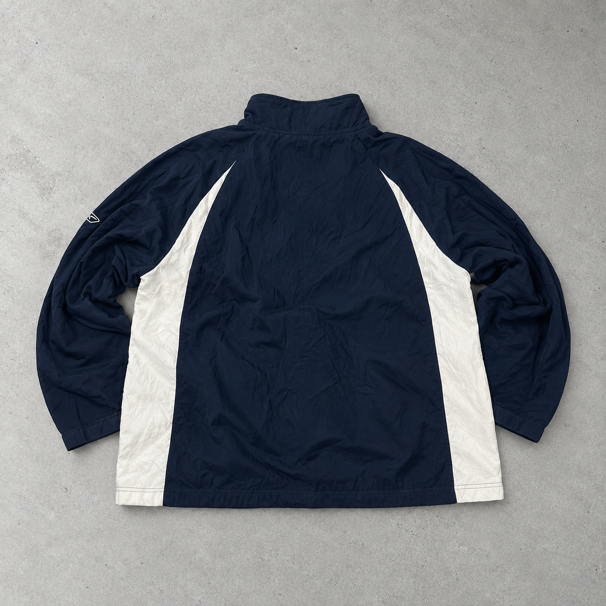 NFL Reebok Fleece Jacket Marineblau, Weiß Limited (L)