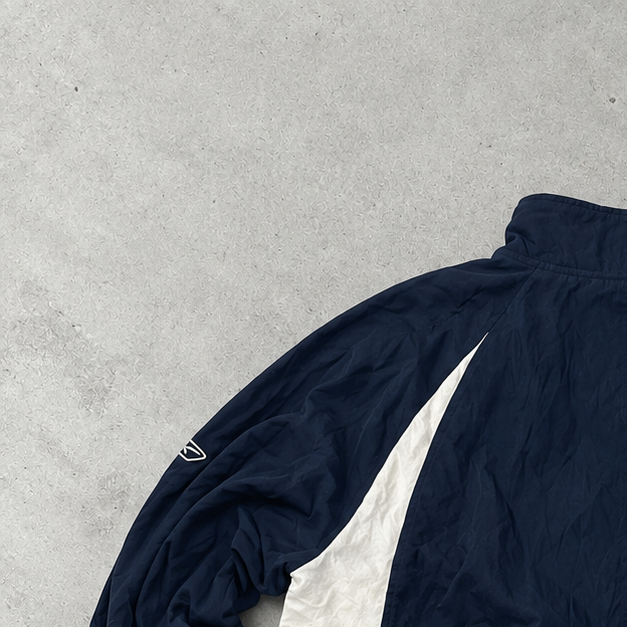 NFL Reebok Fleece Jacket Marineblau, Weiß Limited (L)