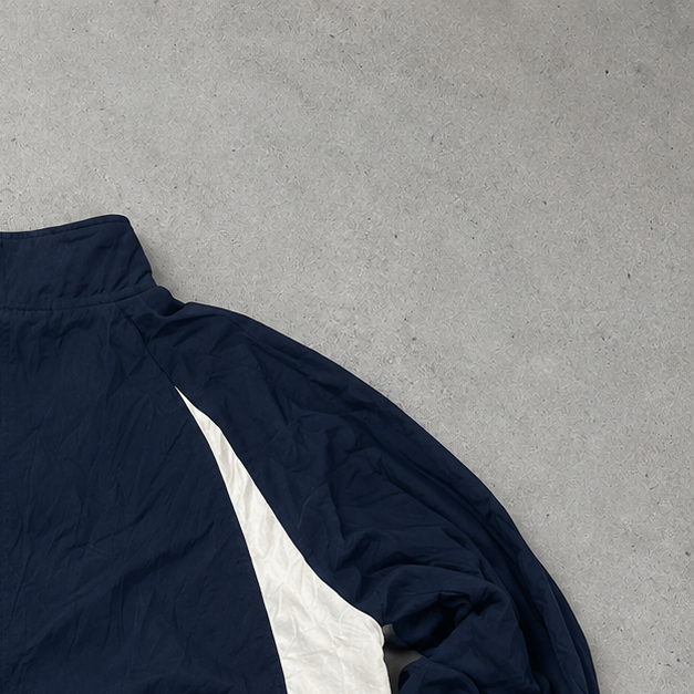 NFL Reebok Fleece Jacket Marineblau, Weiß Limited (L)