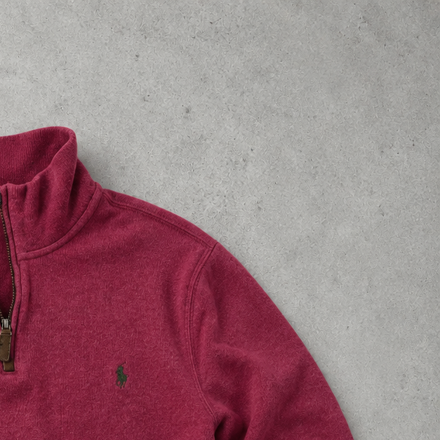 Ralph Lauren Sweater Rose Stitched Logo Rare (XL)