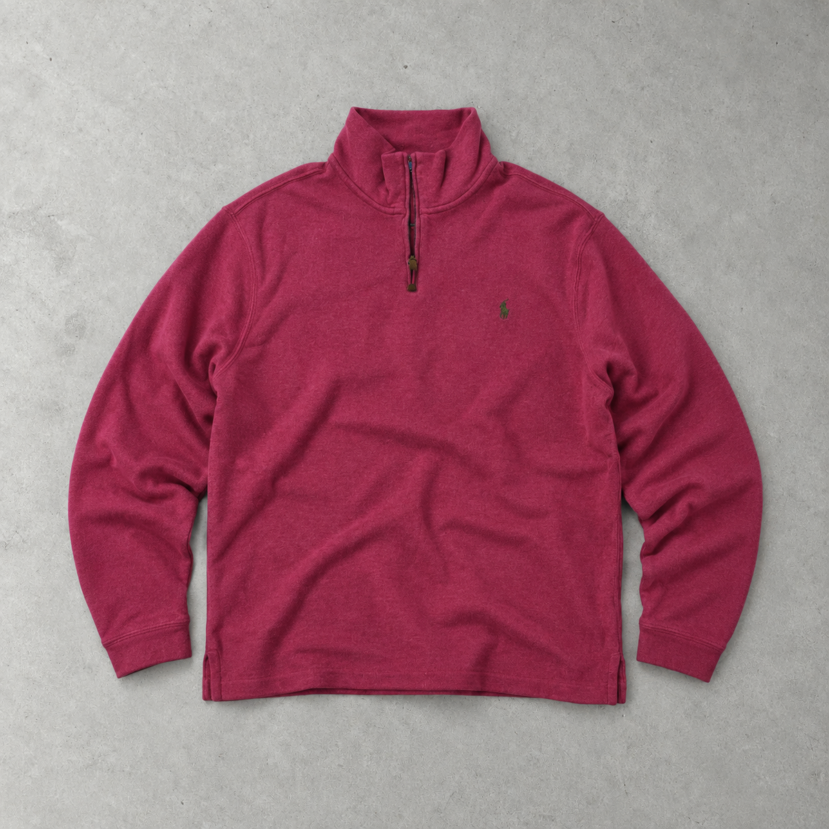 Ralph Lauren Sweater Rose Stitched Logo Rare (XL)