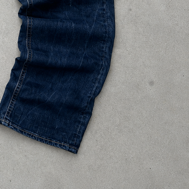 Y2K True Religion Jeans Marineblau Rare (XL)