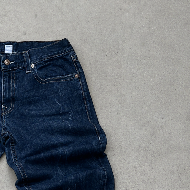 Y2K True Religion Jeans Marineblau Rare (XL)