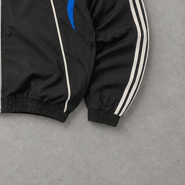 Adidas Jacket Schwarz Rare Stitched Logo (Size XL)