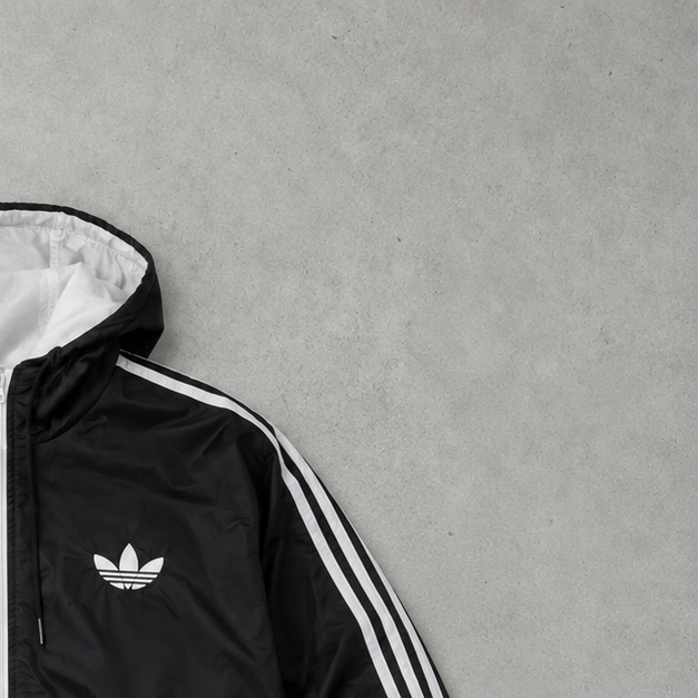 Adidas Jacket Black / White Limited (L)