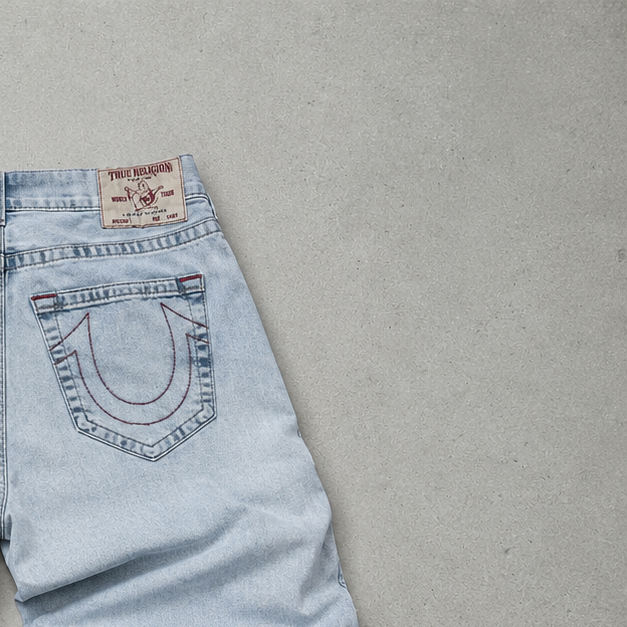Y2K True Religion Jeans Hellblau Rare (L)