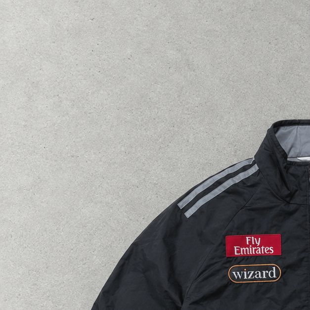 Coupe-vent Adidas Y2K noir rare (L)