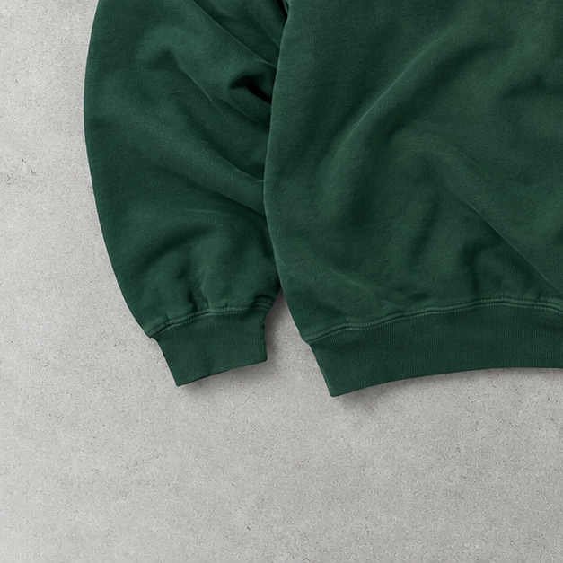 Ralph Lauren Sweater Dunkelgrün Stitched Logo Rare (XL)