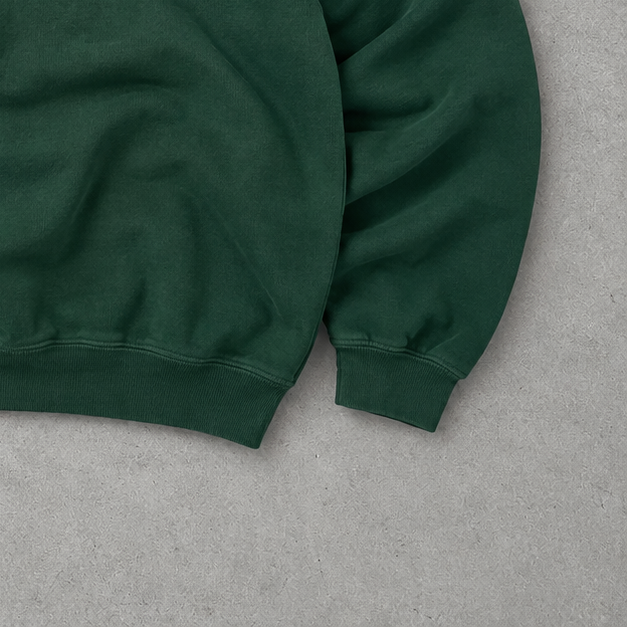Ralph Lauren Sweater Dunkelgrün Stitched Logo Rare (XL)
