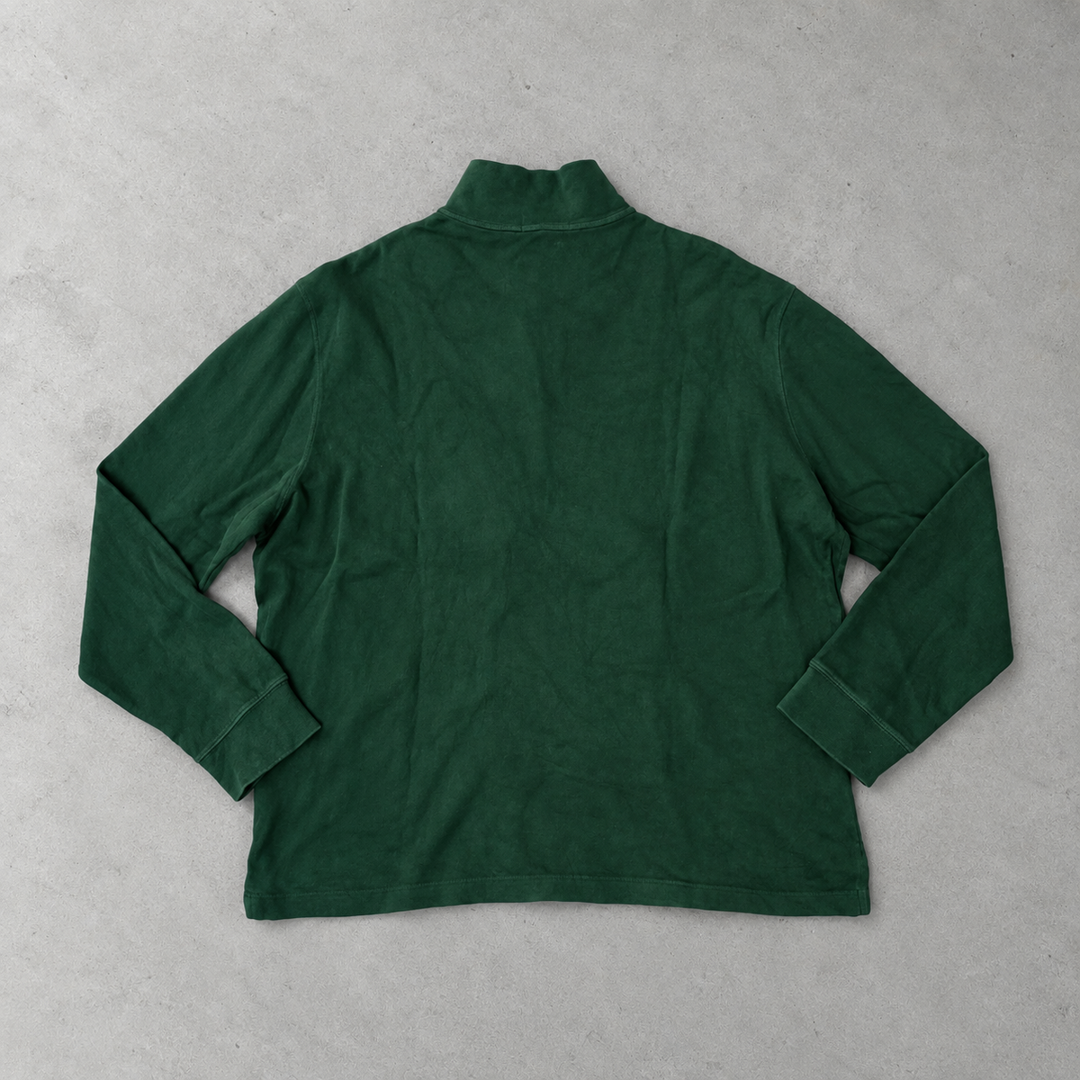 Ralph Lauren Sweater Dunkelgrün Stitched Logo Rare (XL)