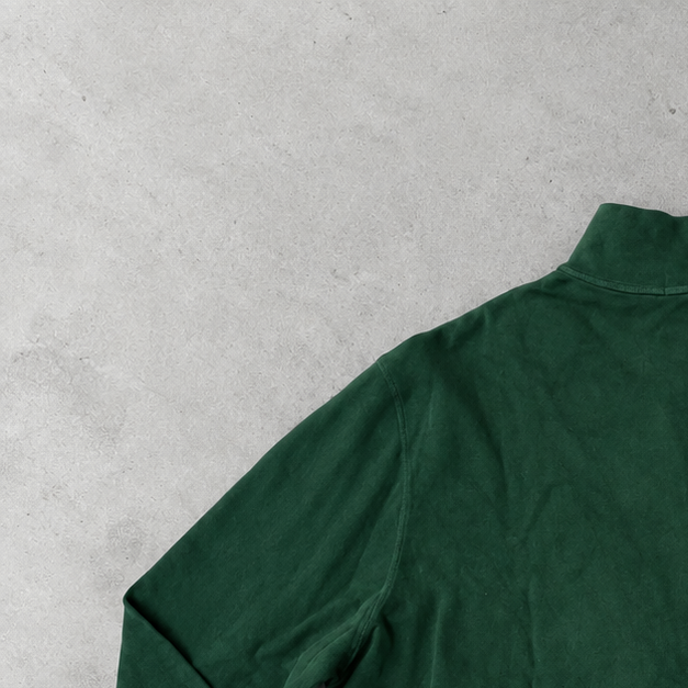 Ralph Lauren Sweater Dunkelgrün Stitched Logo Rare (XL)