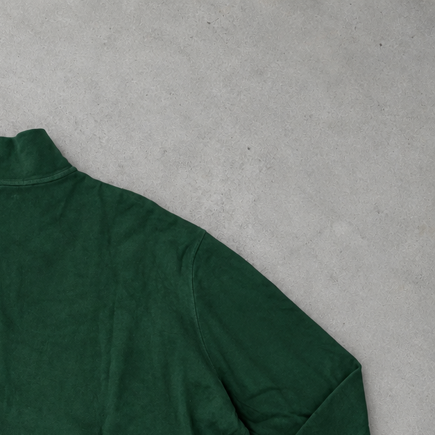 Ralph Lauren Sweater Dunkelgrün Stitched Logo Rare (XL)