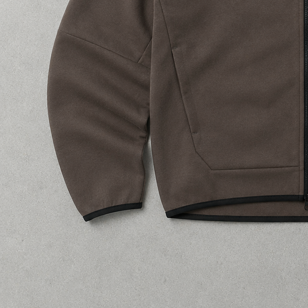 Veste Nike Tech Fleece Marron Édition Limitée (Taille M)