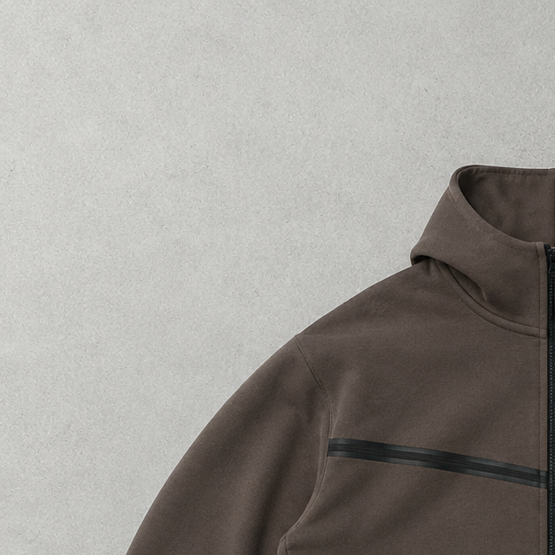 Veste Nike Tech Fleece Marron Édition Limitée (Taille M)
