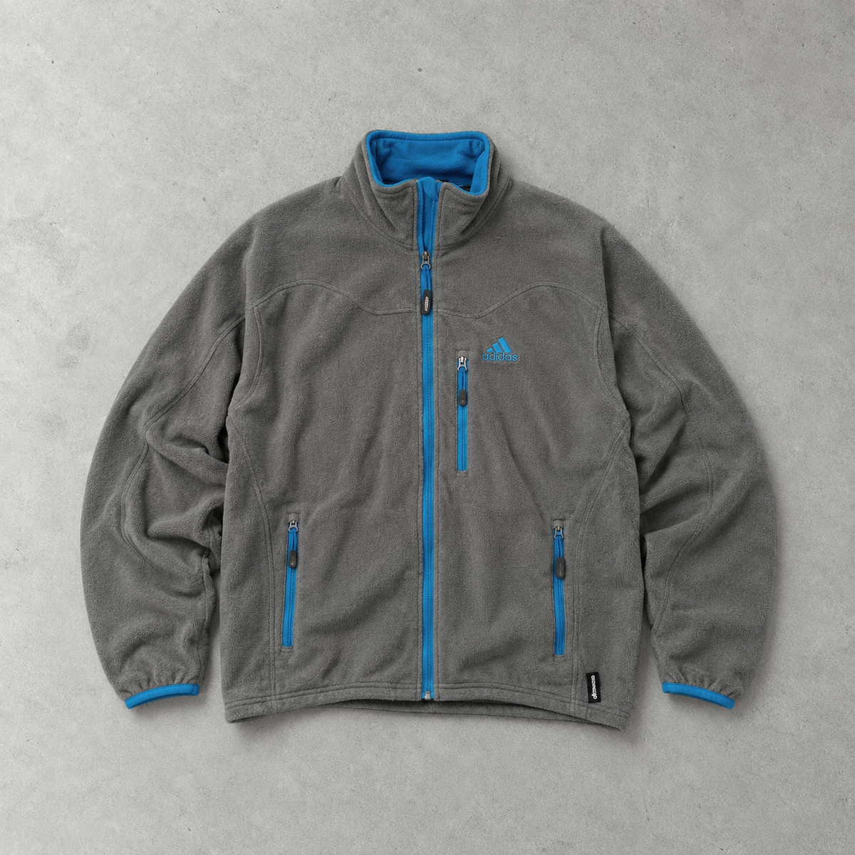 adidas Fleece Jacket Grau Rare Stitched Logo (L)