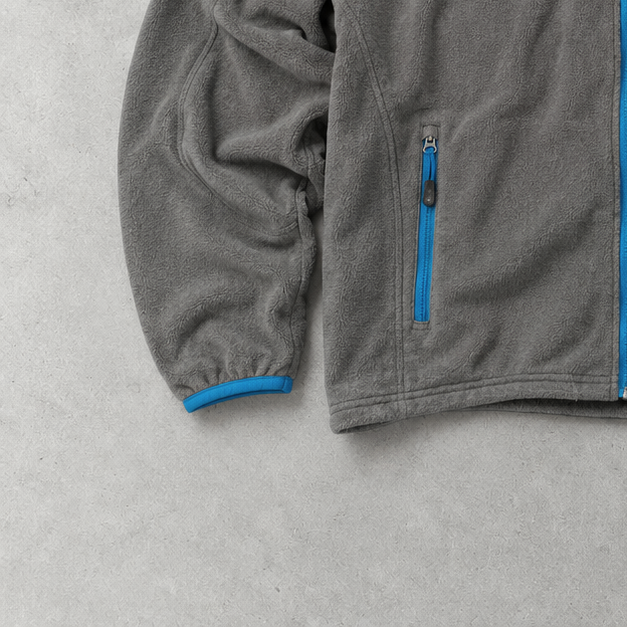 adidas Fleece Jacket Grau Rare Stitched Logo (L)
