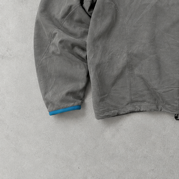 adidas Fleece Jacket Grau Rare Stitched Logo (L)