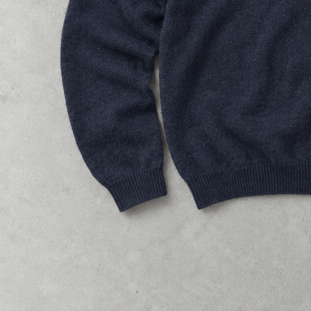 Polo Ralph Lauren Sweater Marineblau Rare (M) Stitched Logo