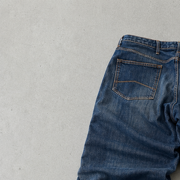 1981 Armani Jeans Jeans Marineblau Limited (W34 | DE 50)