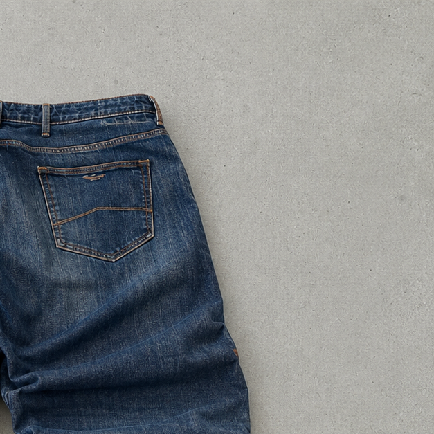 1981 Armani Jeans Jeans Marineblau Limited (W34 | DE 50)