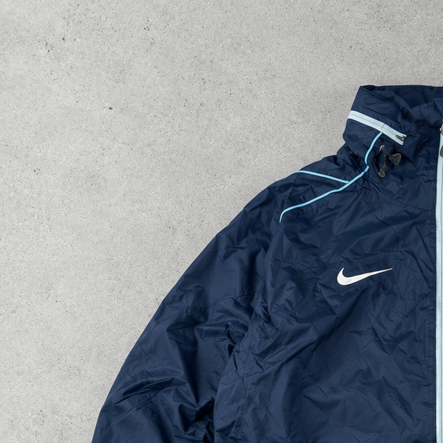 90s Nike Windbreaker Marineblau Limited (L)