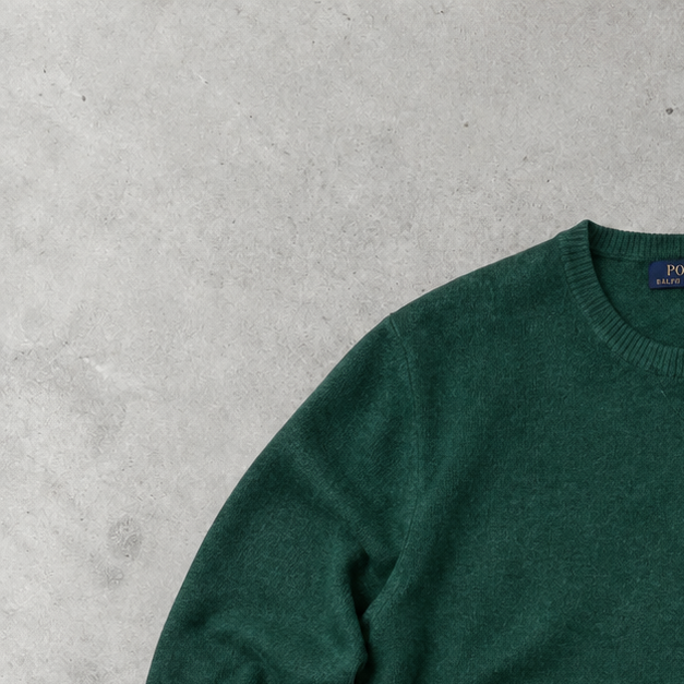 Ralph Lauren Sweater Dunkelgrün Rare (L)