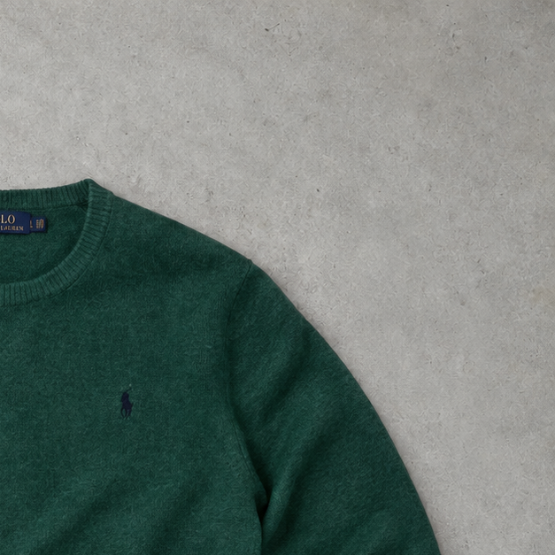 Ralph Lauren Sweater Dunkelgrün Rare (L)