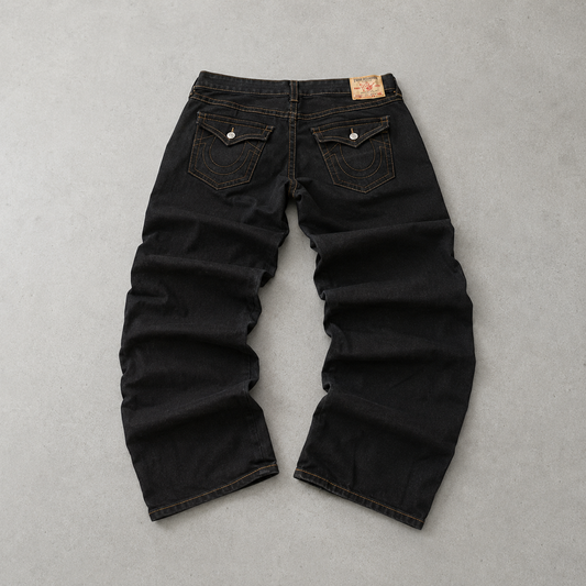 90S True Religion Jeans Schwarz Limited (W38 | DE 54)