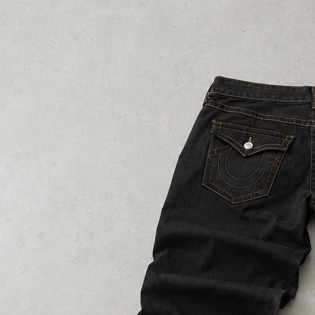 90S True Religion Jeans Schwarz Limited (W38 | DE 54)