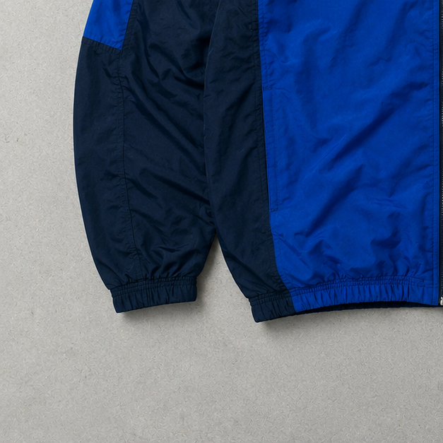 Y2K Adidas Rain Jacket Blau, Marineblau Limited (Size XL)
