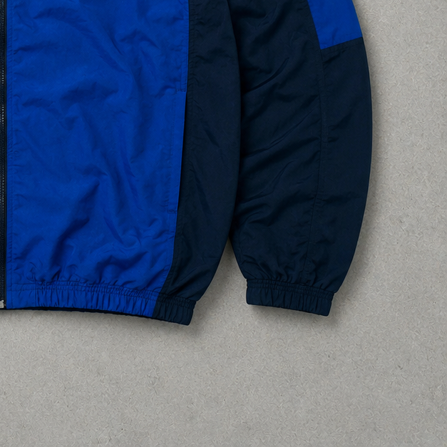 Y2K Adidas Rain Jacket Blau, Marineblau Limited (Size XL)