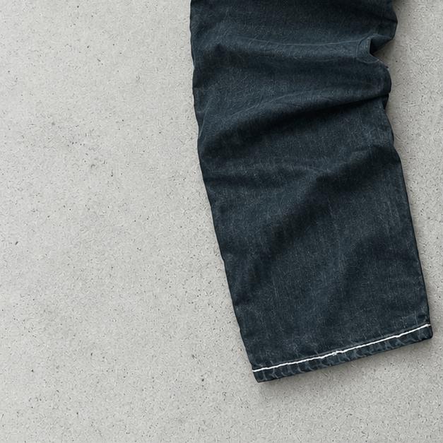 Y2K True Religion Baggy Jeans Black Rare (W24 | DE 40)