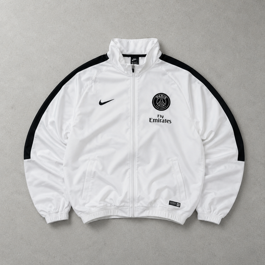 PSG Nike Trainingsjacke Weiß Limited (Größe M)