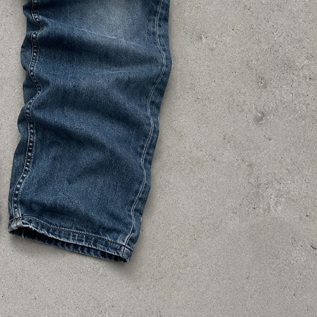 Y2K Armani Jeans Jeans Blau Selten (M)