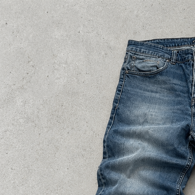 Y2K Armani Jeans Jeans Blau Selten (M)