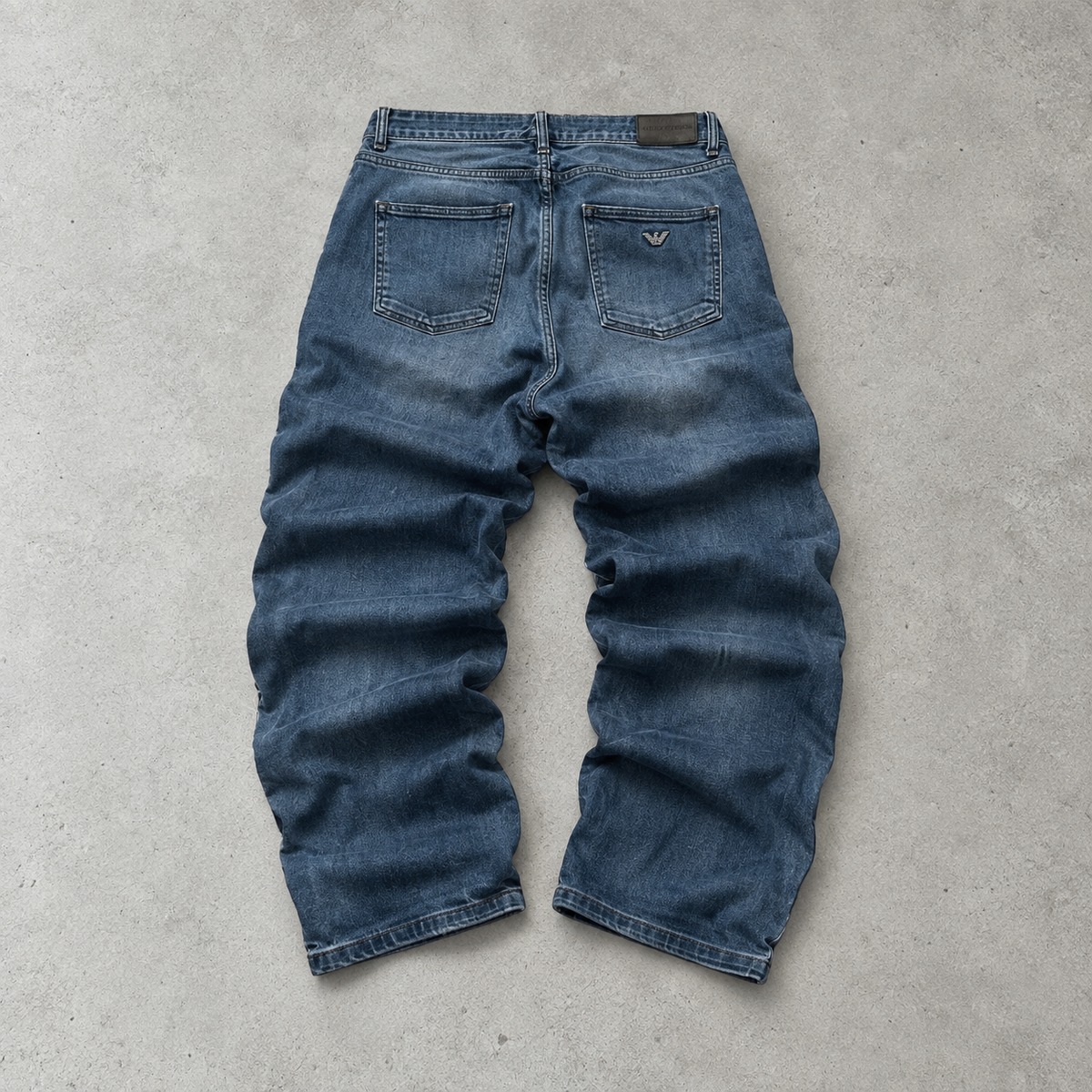 Y2K Armani Jeans Jeans Blau Selten (M)