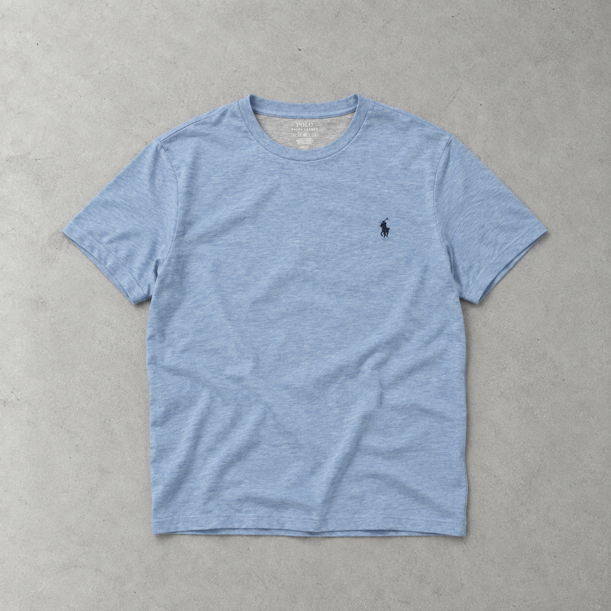 Ralph Lauren T-Shirt Hellblau Limited (XXL) Stitched Logo
