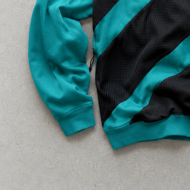 Adidas Track Jacket Grün, Schwarz Rare (L) Stitched Logo