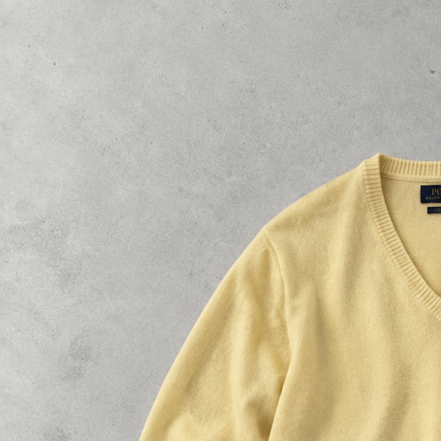 Ralph Lauren Sweater Gelb Rare (S)