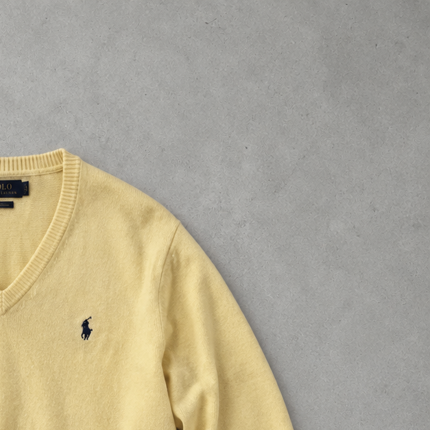 Ralph Lauren Sweater Gelb Rare (S)